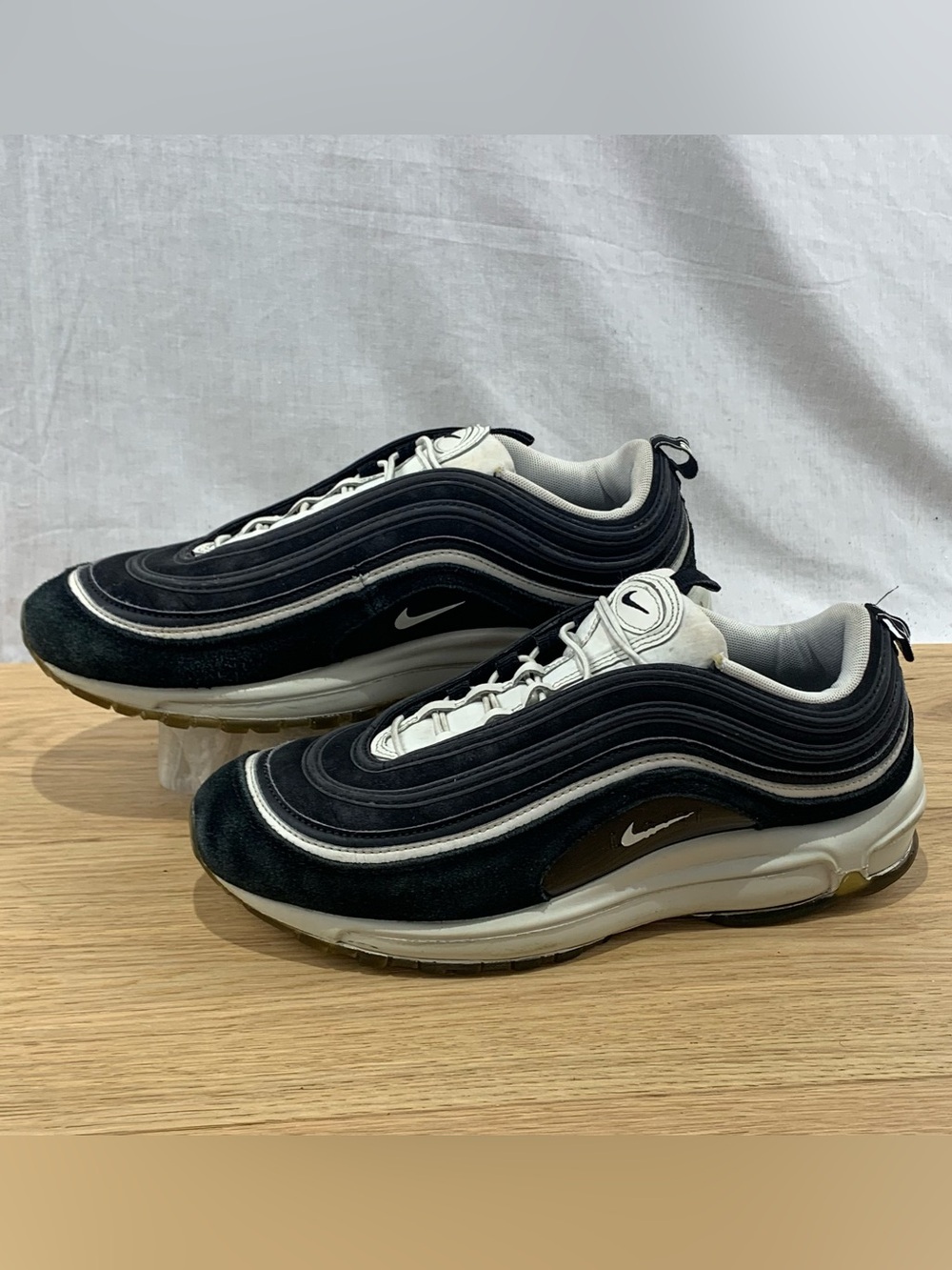 Nike Air Max 97 Premium “Hangul Day” Men’s Size 9.5 Black Athletic Shoes